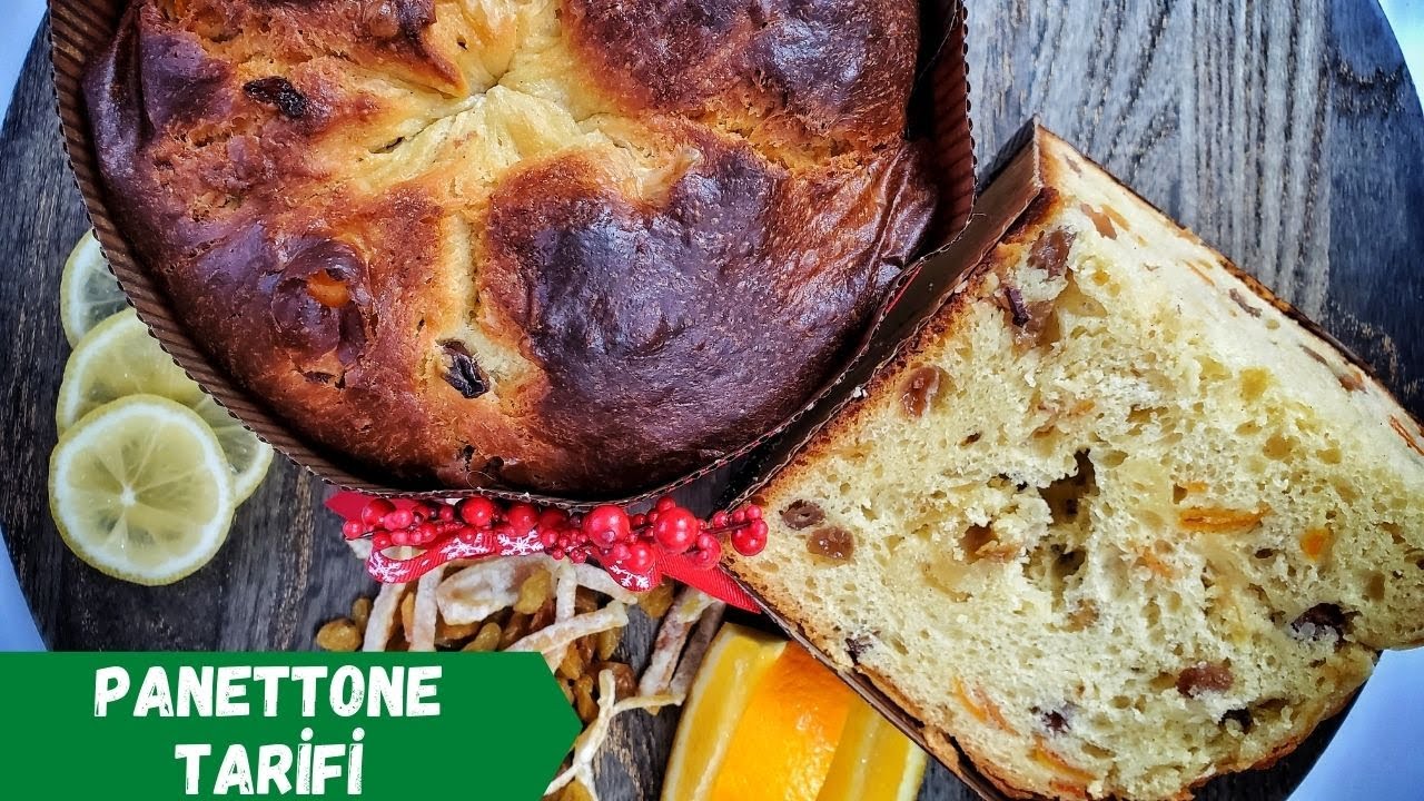 İtalyanların Noel ve yılbaşı ekmeği PANETTONE tarifi! #38