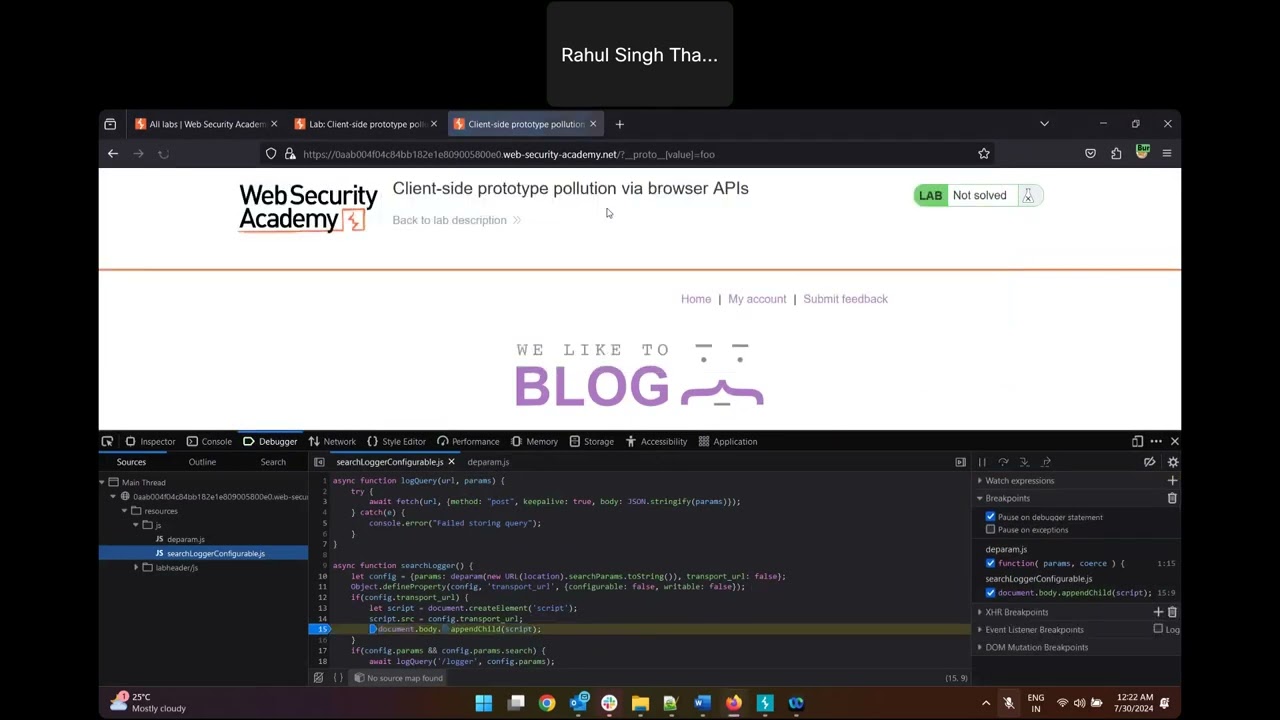 Finding client side PP sources and gadgets manually