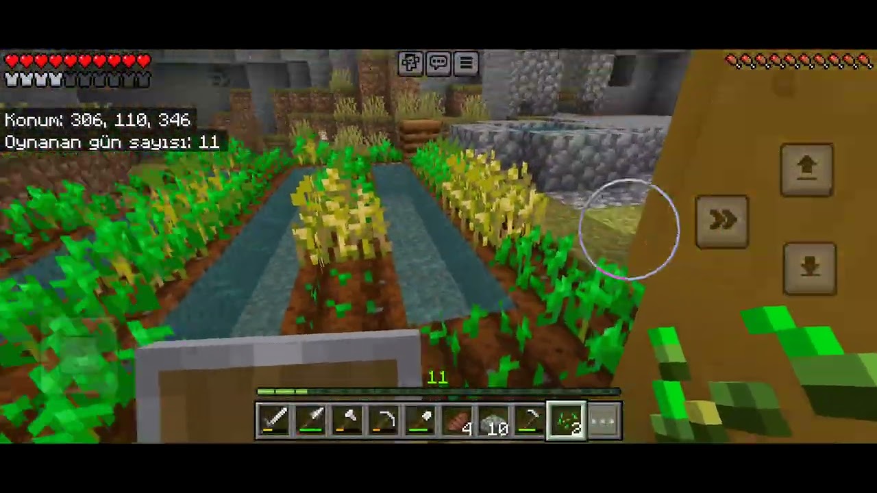 Yeni bölüm Minecraft Hayatta kalma Köylülere iş verdik