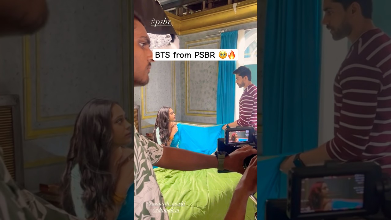 BTS from pyaar sey bandhe rishte 💓😍🧿#avinashmishra #avisha #psbr #dipalisharma #trending #shorts