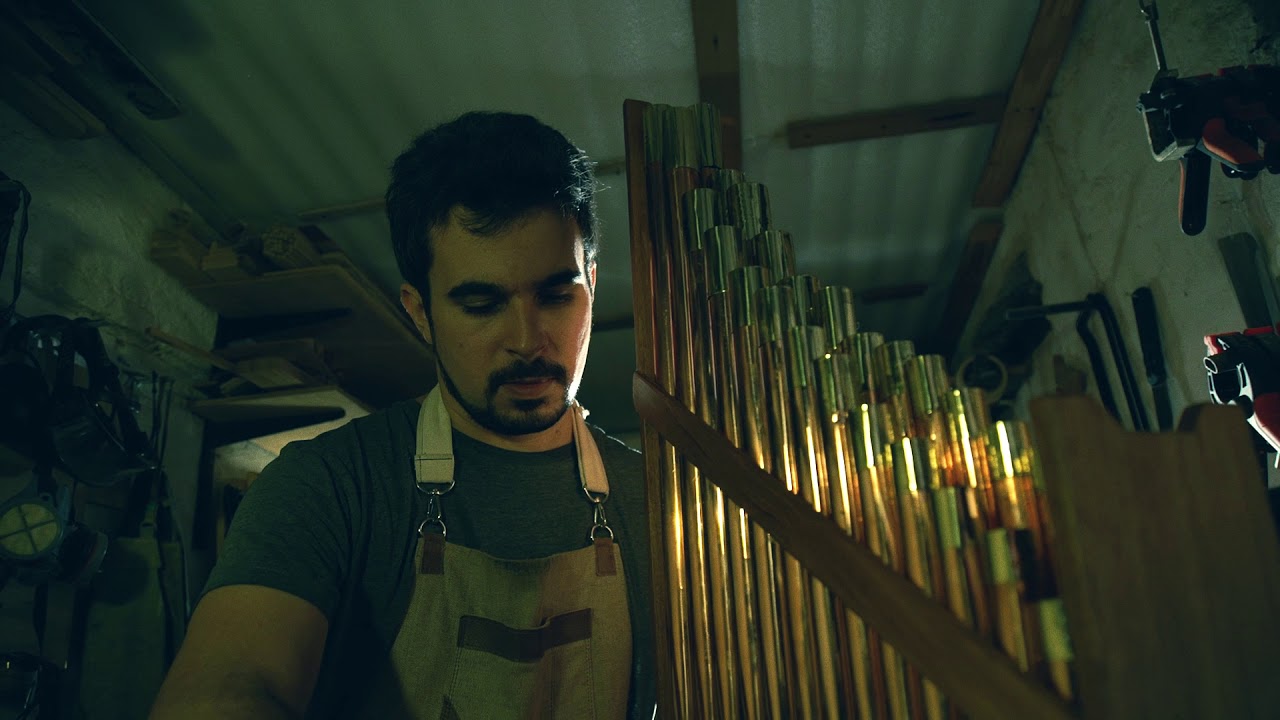 Organetto de Cobre - Mauricio Bernal - Portativ / Portativo / Organetto medieval