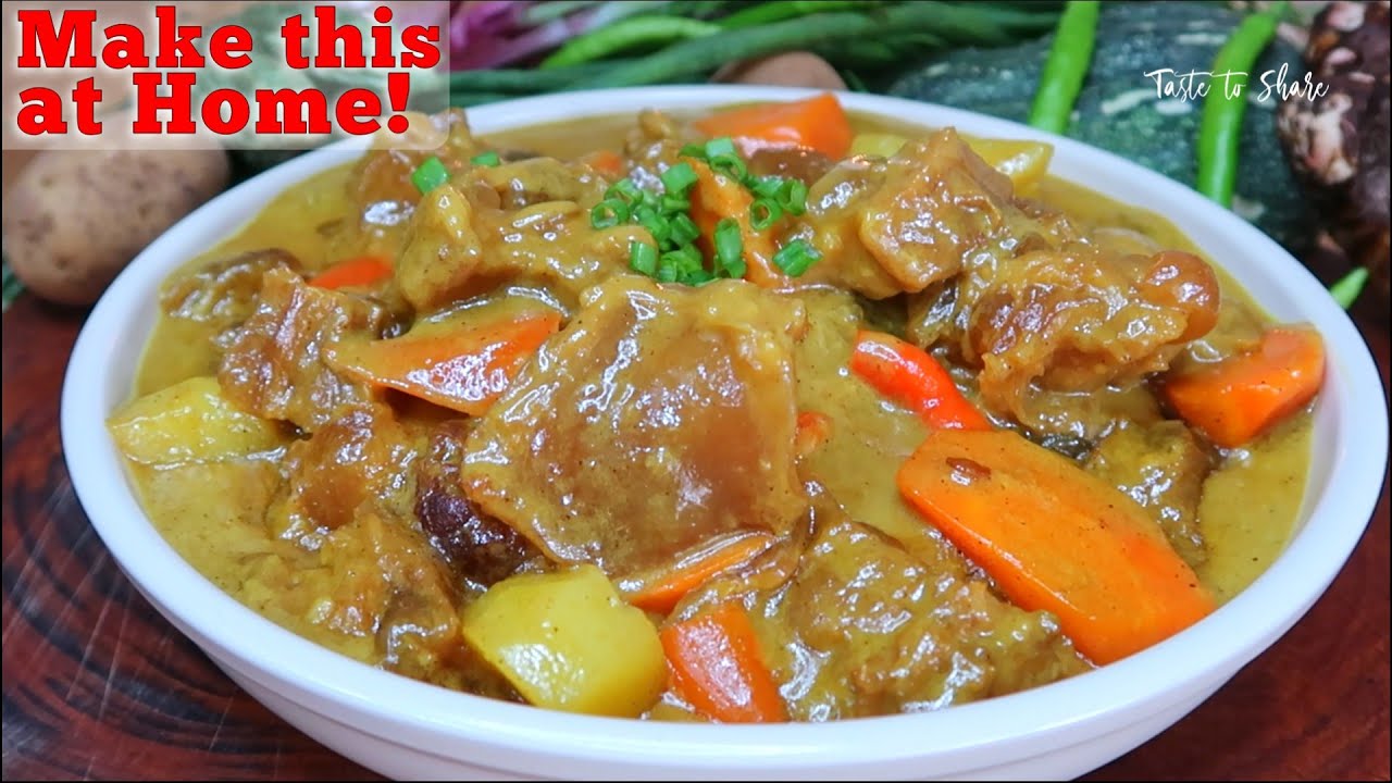 Tender! BEEF CURRY | don't Boil in Water directly! I will show you How to cook Delicious Beef Curry!