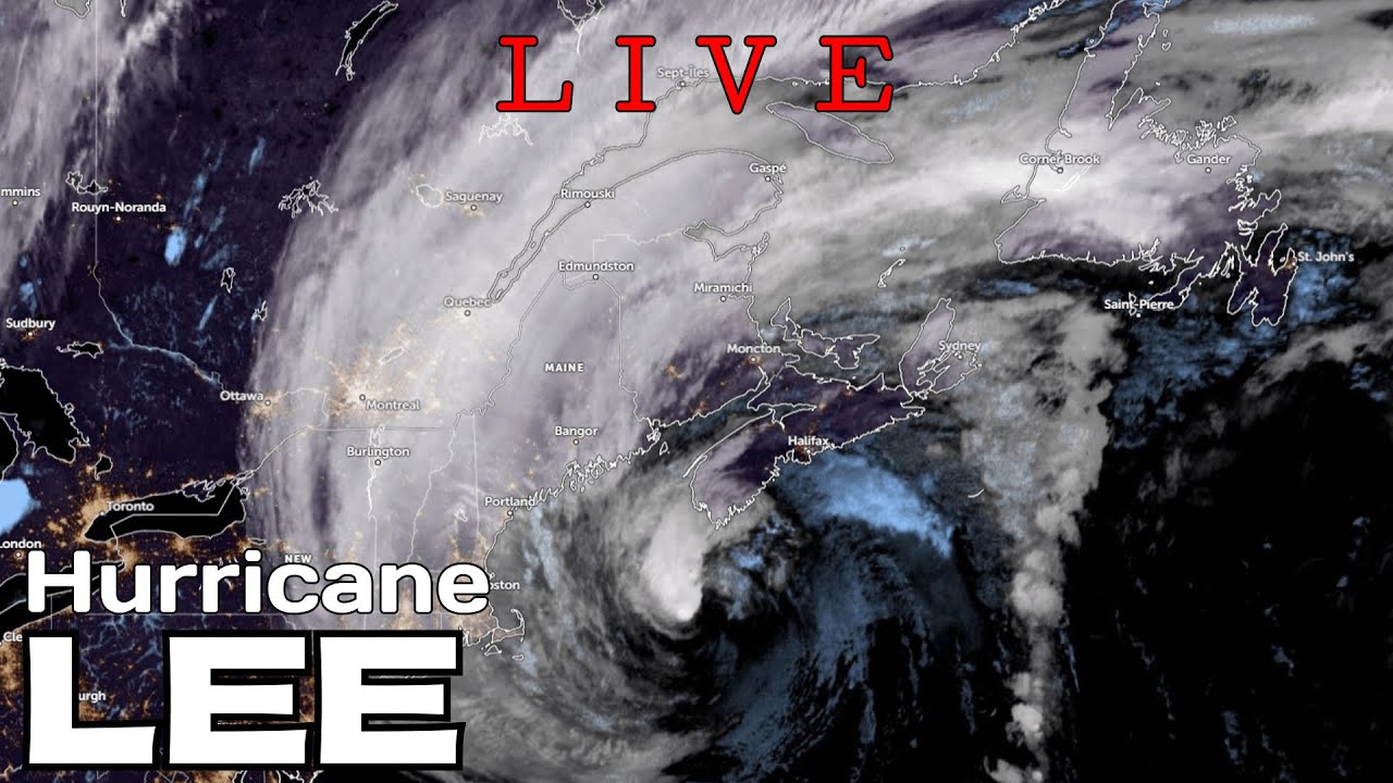 Hurricane Lee Slamming into New England/Nova Scotia
