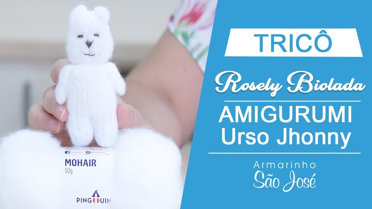 Como Fazer Amigurumi de Tricô