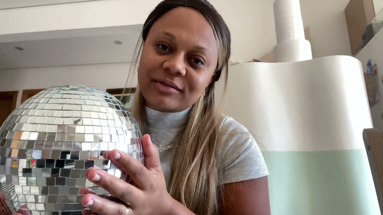 Como fazer um GLOBO ESPELHADO | Mirrorball