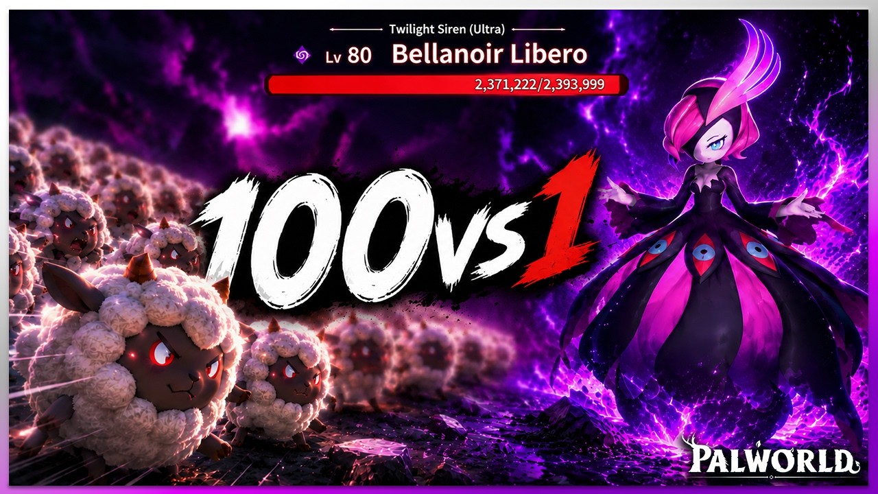 Can 100 Lamballs Beat PALWORLD's Endgame?