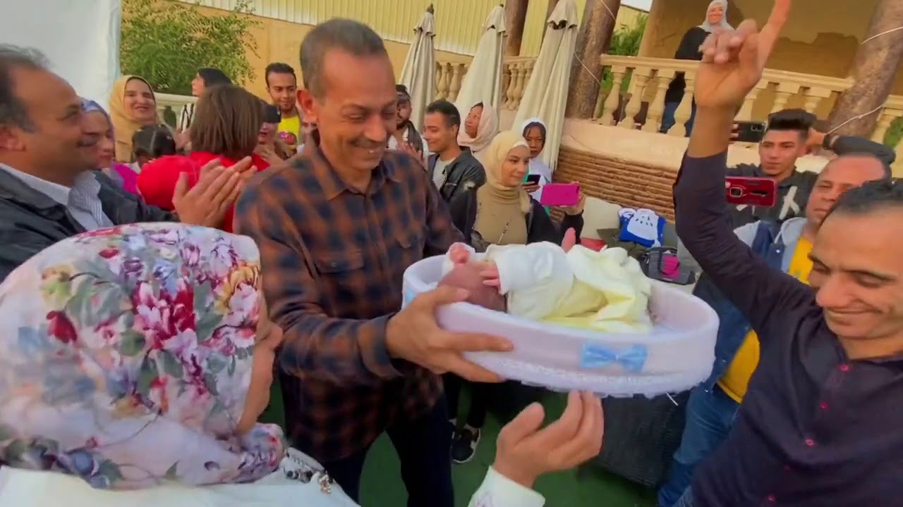 اجمل فلوج السبوع كامل لابننا كنان ..كانه عريس وفرحه كبيره|عبدالرحمن وهبه