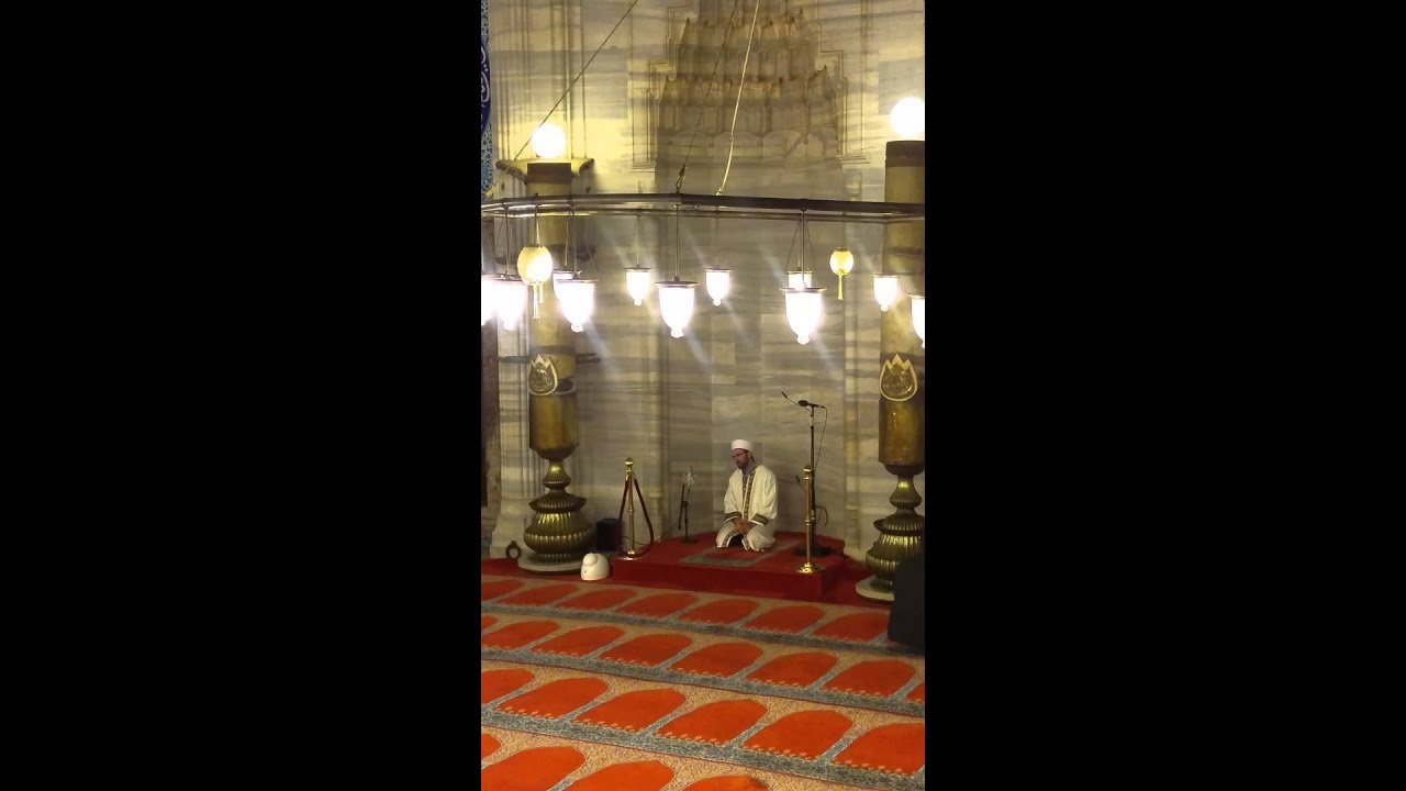 Lokman aktepe süleymaniye camii amenerrasülü