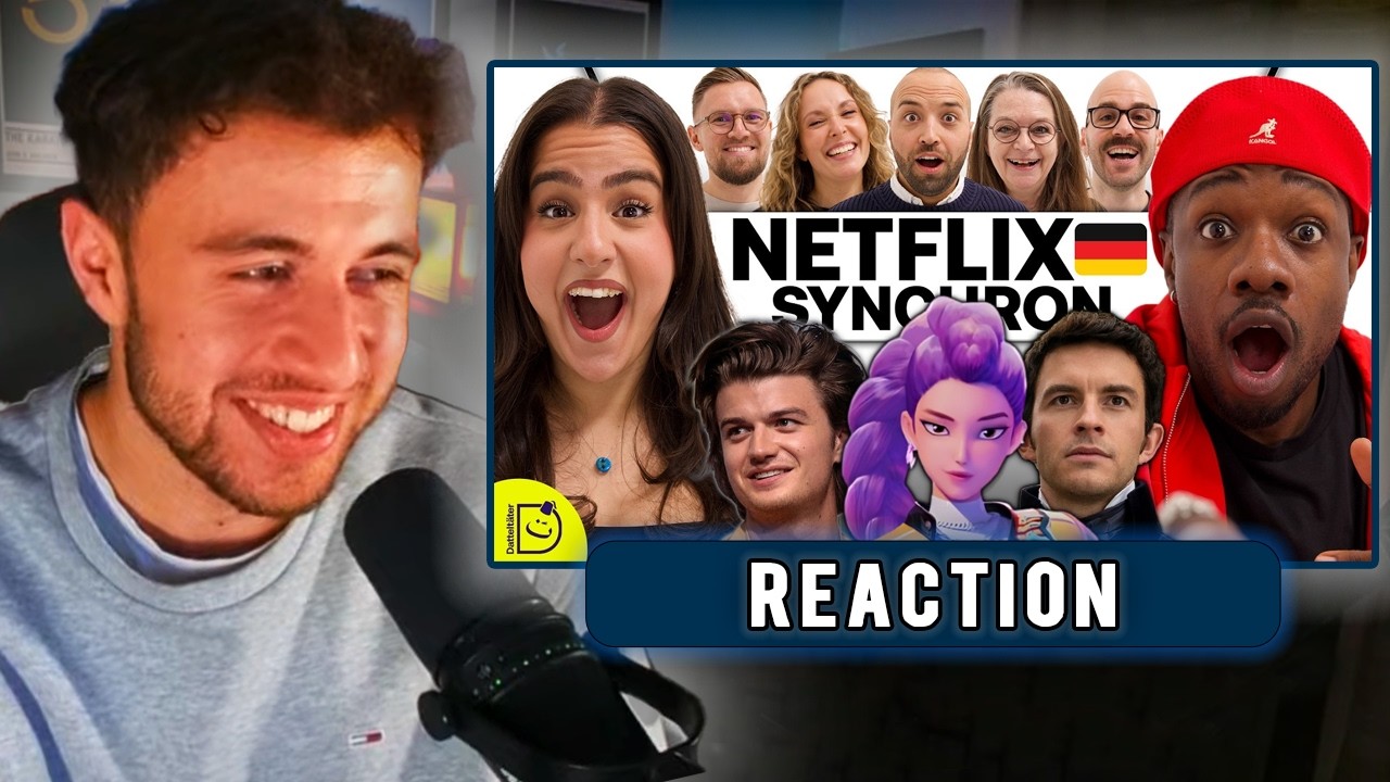 NETFLIX: Erkenne ich diese SYNCHRONSPRECHER?? | Reaktion auf ‪@datteltäter