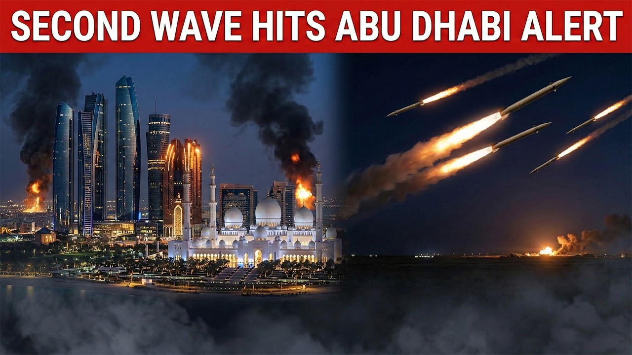 Abu Dhabi Under High Alert - Second Wave Of Iran Missile Fire Hits UAE