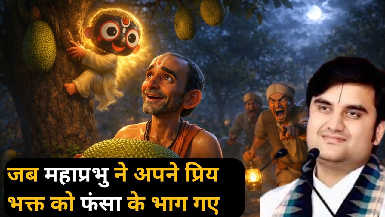 भगवान जगन्नाथ जब माधवदास जी के साथ कटहल चोरी करने गए
