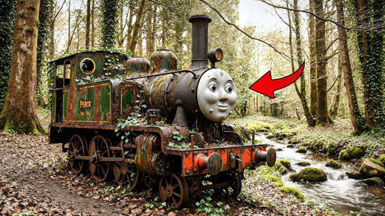 Abandoned in a Silent Forest&hellip; Percy the Small Engine Restored | ASMR Custom Build&rdquo;
