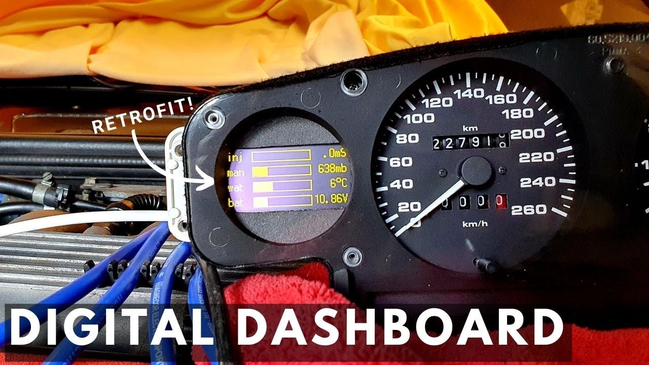FIAT COUPE DIGITAL DASHBOARD (BARNACLE WIDGET)