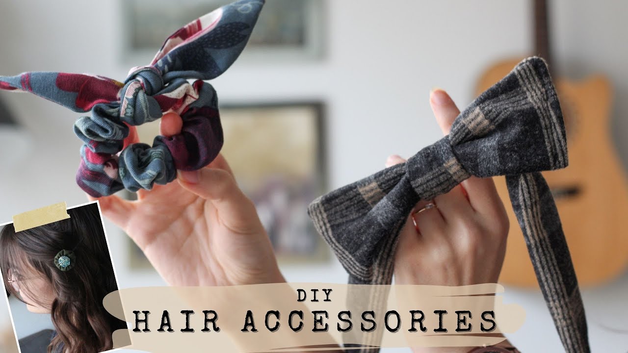DIY Hair Accessories 🎀 Quick & Easy Sewing Projects