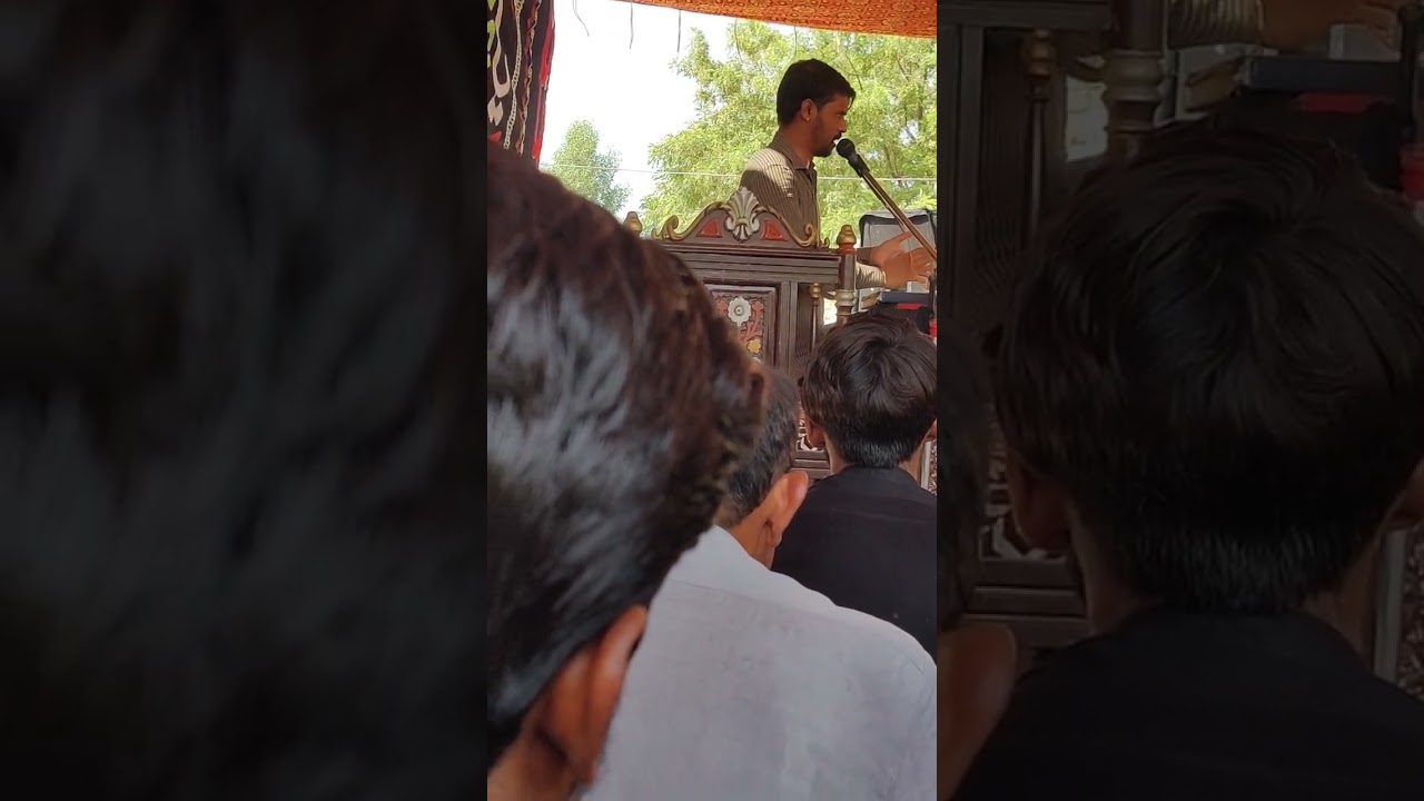 Zakir haseeb ul hassan 10 Muharram Rahim yar khan