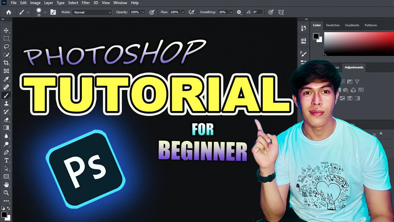 ADOBE PHOTOSHOP TUTORIAL|THE BASIC FOR BEGINNERS 2022|TAGALOG