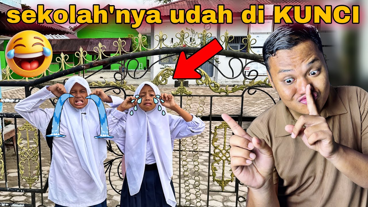 Prank bocil telat bangun di hari pertama masuk sekolah