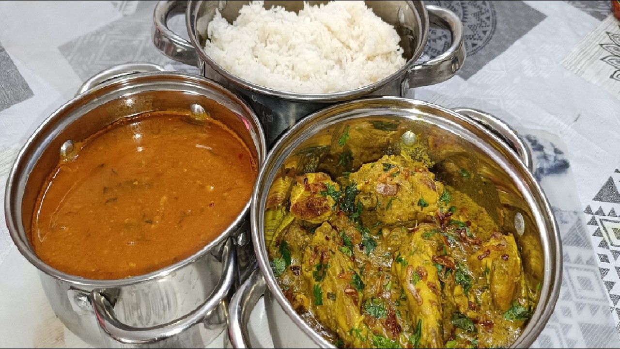 Хайдарабадская томатная далча с курицей и кешью | Хайдарабадская томатная далча с курицей и кешью...