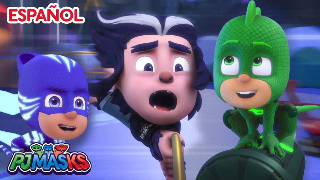 ¡Girando Fuera De Control! | PJ Masks en Español episodios completos | Dibujos Animados
