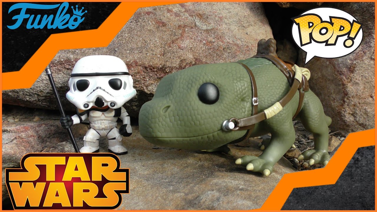 Starwars Sandtrooper & Dewback 2 pack RARE  Funko pop Vinyl Walmart Exclusive  Unboxing & Review