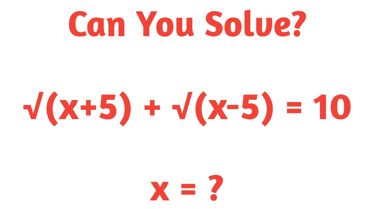 Brazil | Can You Solve This? | A Nice Math Olympiad Algebra Problems