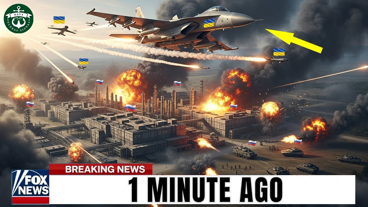 Ukraine&rsquo;s MiG 29 Strikes Russia&rsquo;s Drone Base &mdash; Fireball Over Cersan! #ukraine