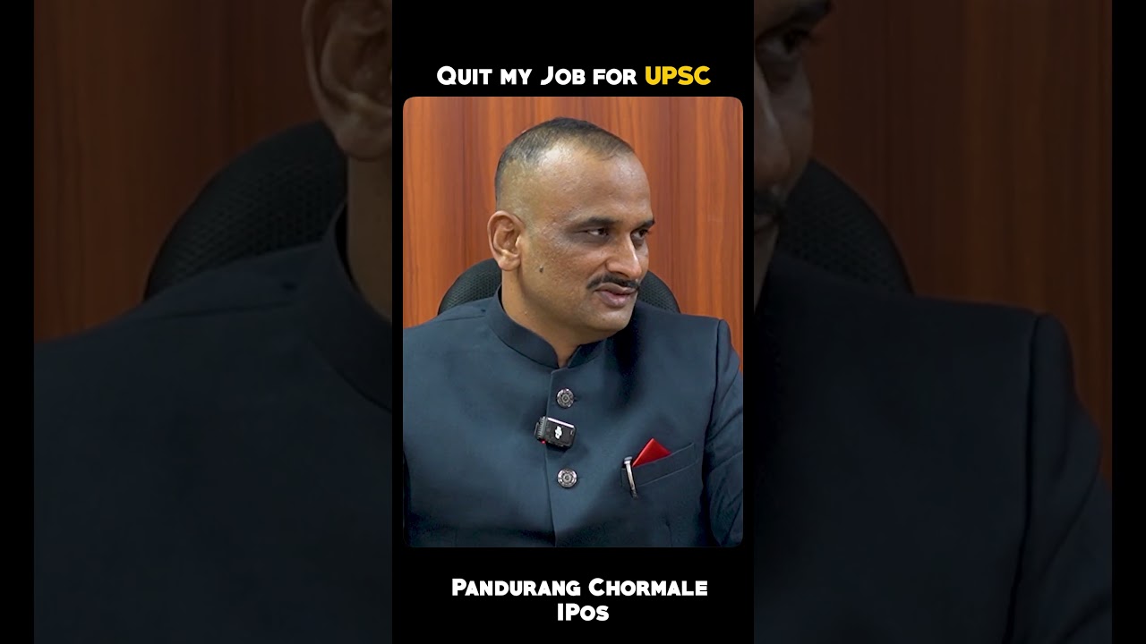 Quit My Job to Prepare for UPSC | From Corporate job to Civil Services
