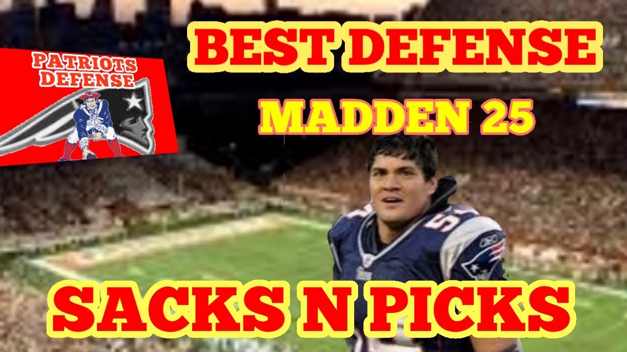 BEST Defense in MADDEN 25 if you want TURNOVERS and SACKS! 3-4 PICKS A GAME W 3-4 SACKS A GAME! 🔥