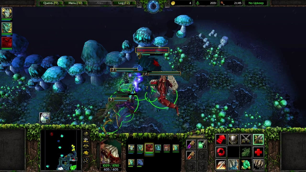Warcraft III - Curse of the Blood Elves REVAMP - Dark Waters First Look