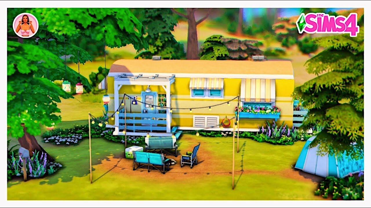 CASA TRAILER 🚐💛 │The Sims 4│(Speed Build)