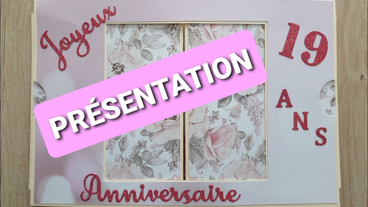 Carte d'anniversaire #carte th&eacute;&acirc;tre #papier action
