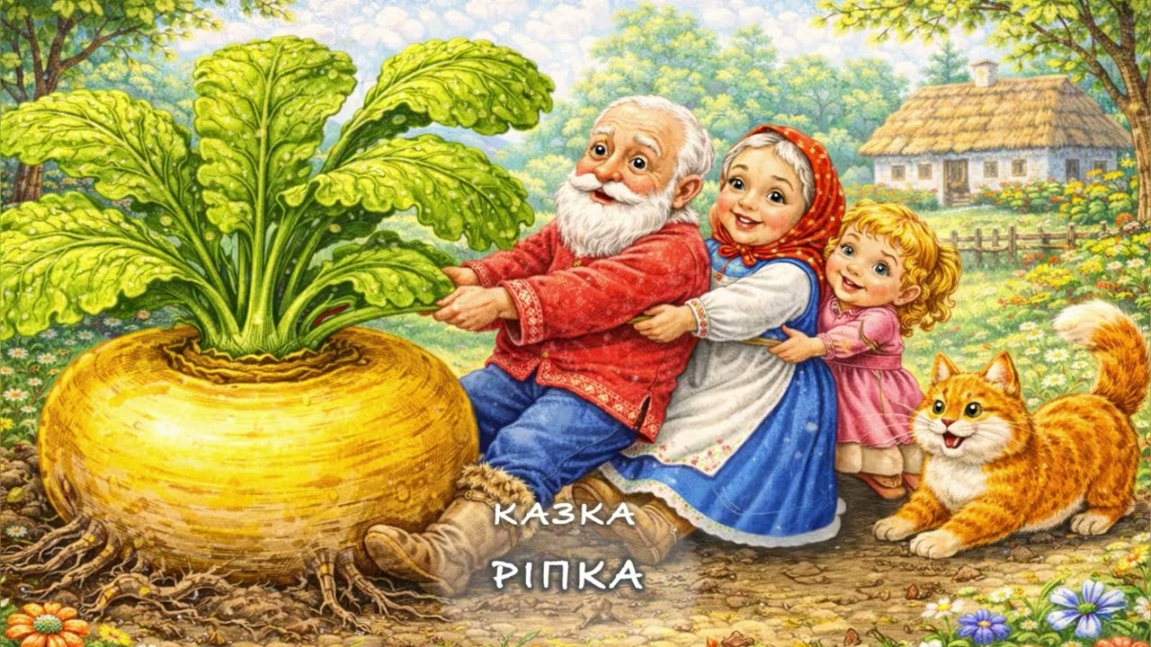 РІПКА | КАЗКА УКРАЇНСЬКОЮ  | АУДІОКАЗКА | КАЗКИ ДЛЯ ДІТЕЙ | КАЗКА НА НІЧ | УКРАЇНСЬКА НАРОДНА КАЗКА