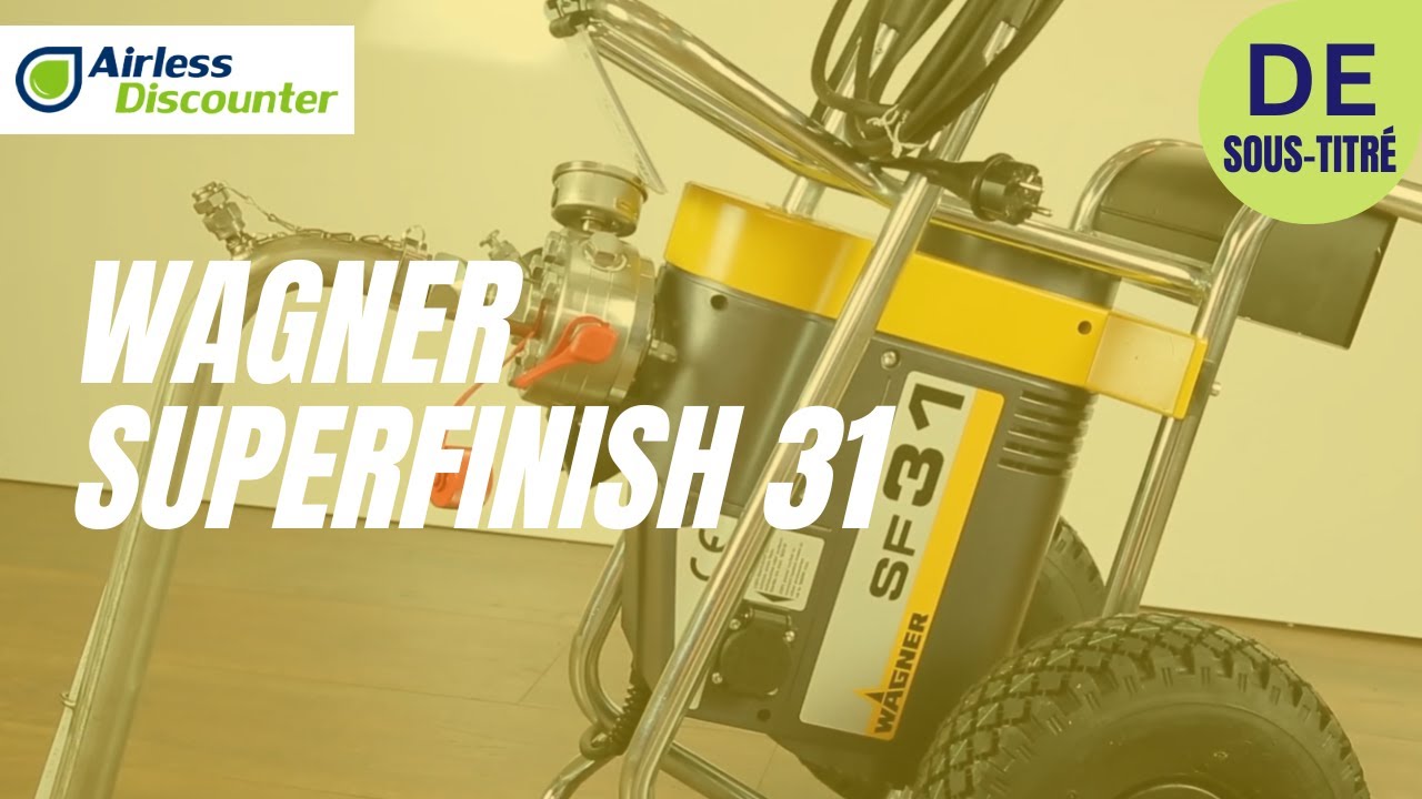Station de peinture Wagner SuperFinish 31 par Airless Discounter