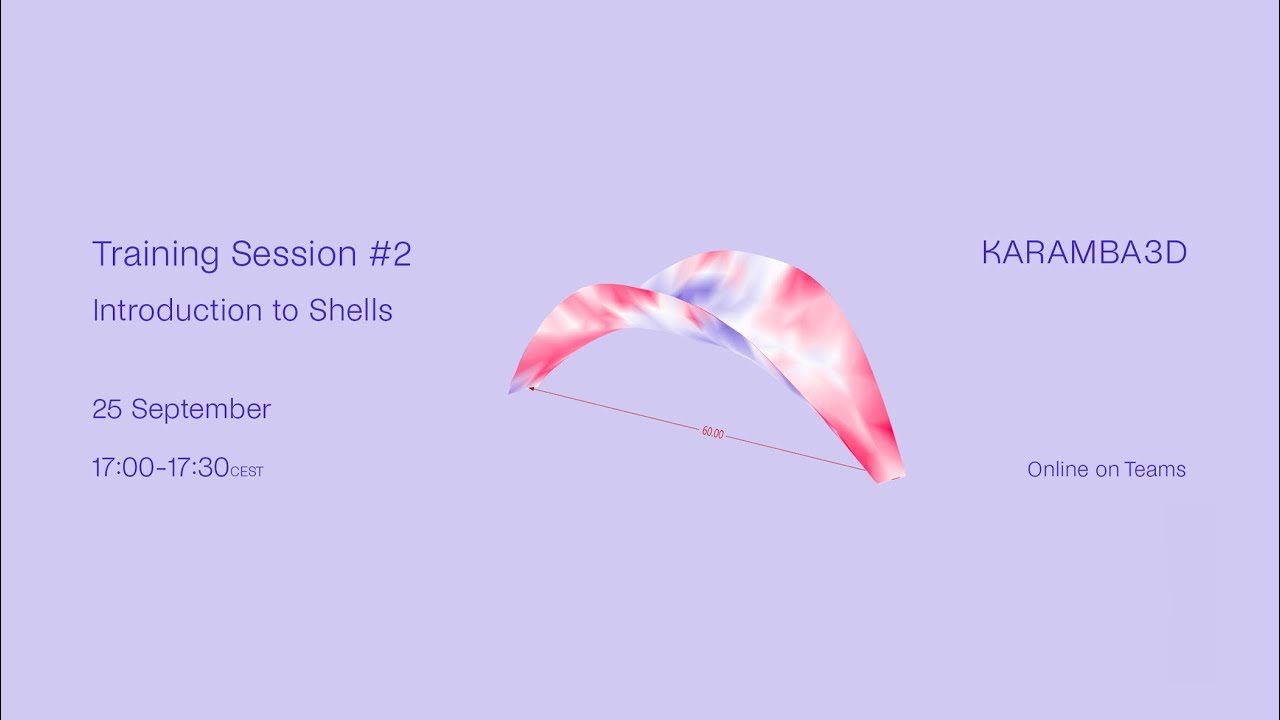 Karamba 3D TidBits #52 - Introduction to Shells