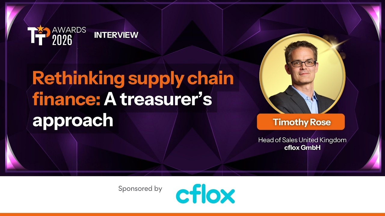 Rethinking supply chain finance: A treasurer’s approach