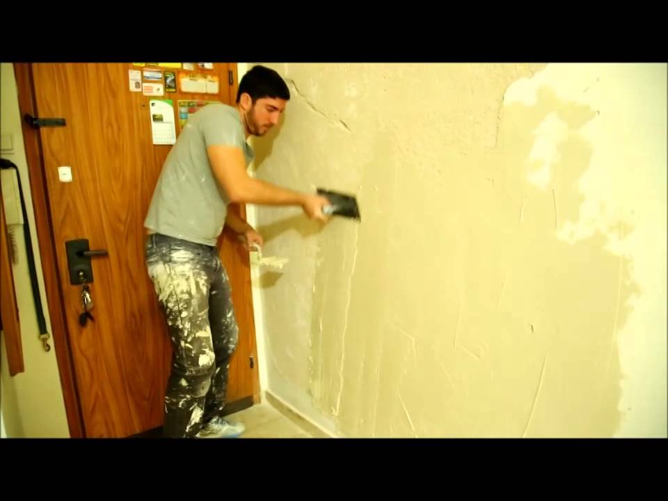 תיקון קיר לפני צביעה