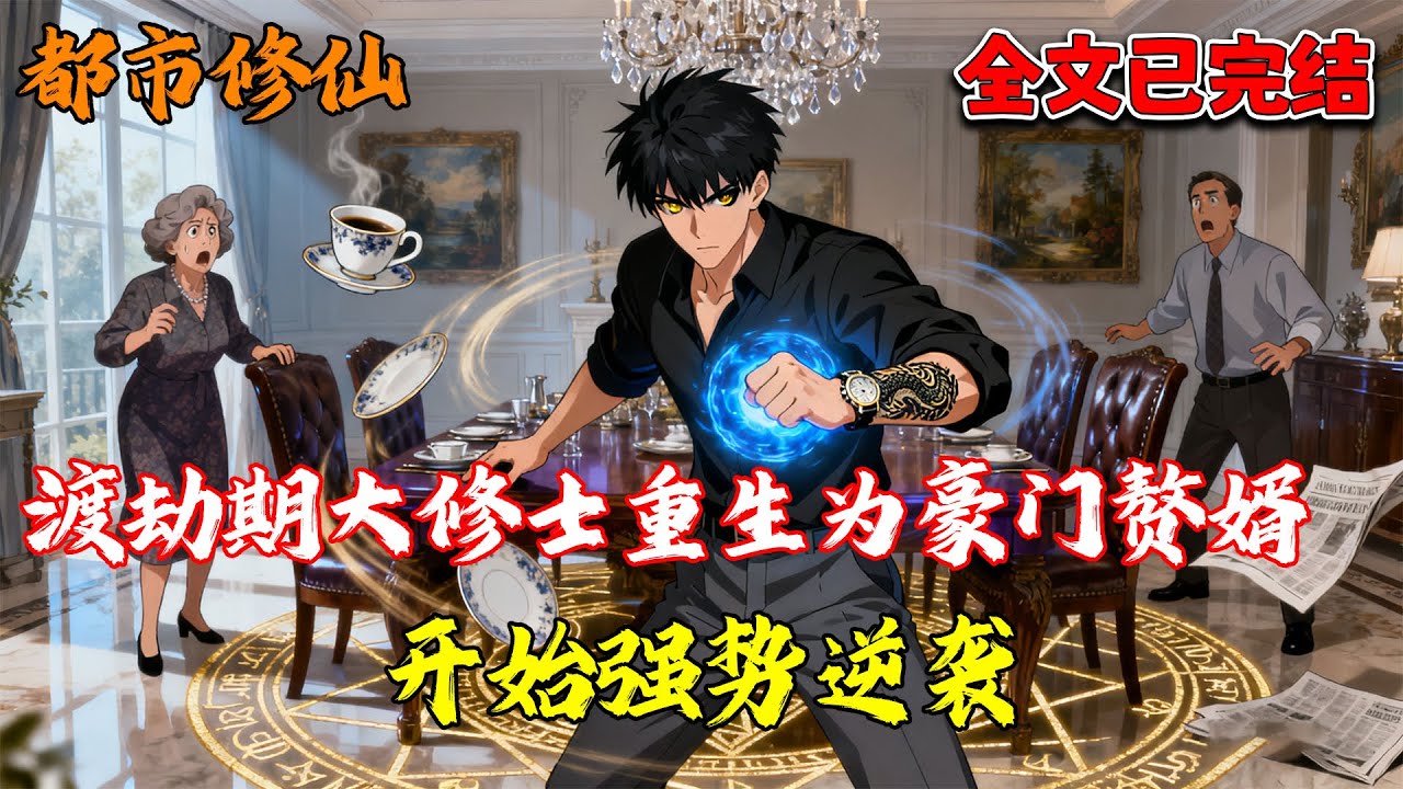 【已完结💥】渡劫期大修士重生为豪门赘婿，开始强势逆袭！#都市修仙 #都市热血 #南风故事会 #十日终焉
