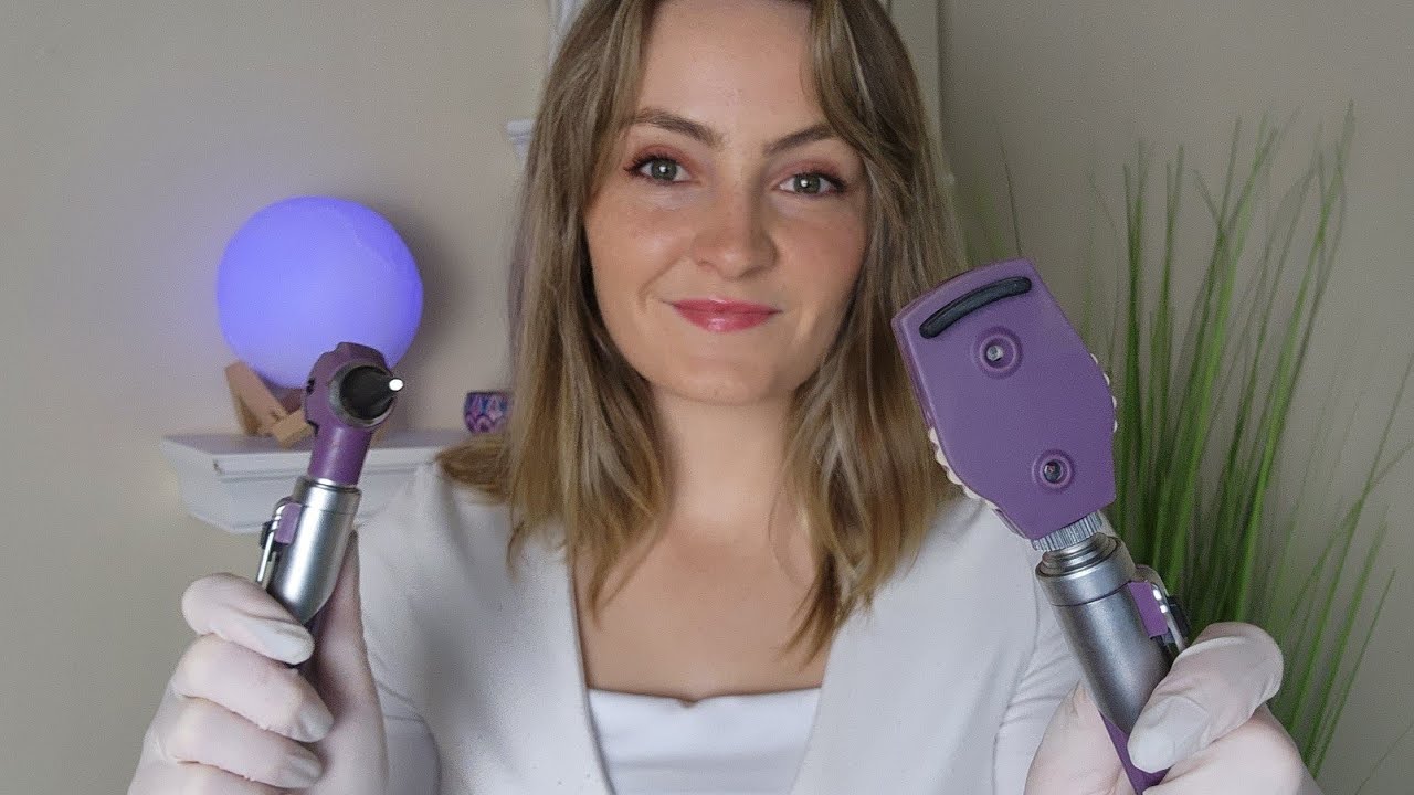 ASMR Detailed Cranial Nerve, Eye & Ear Exam | Soft Spoken Roleplay