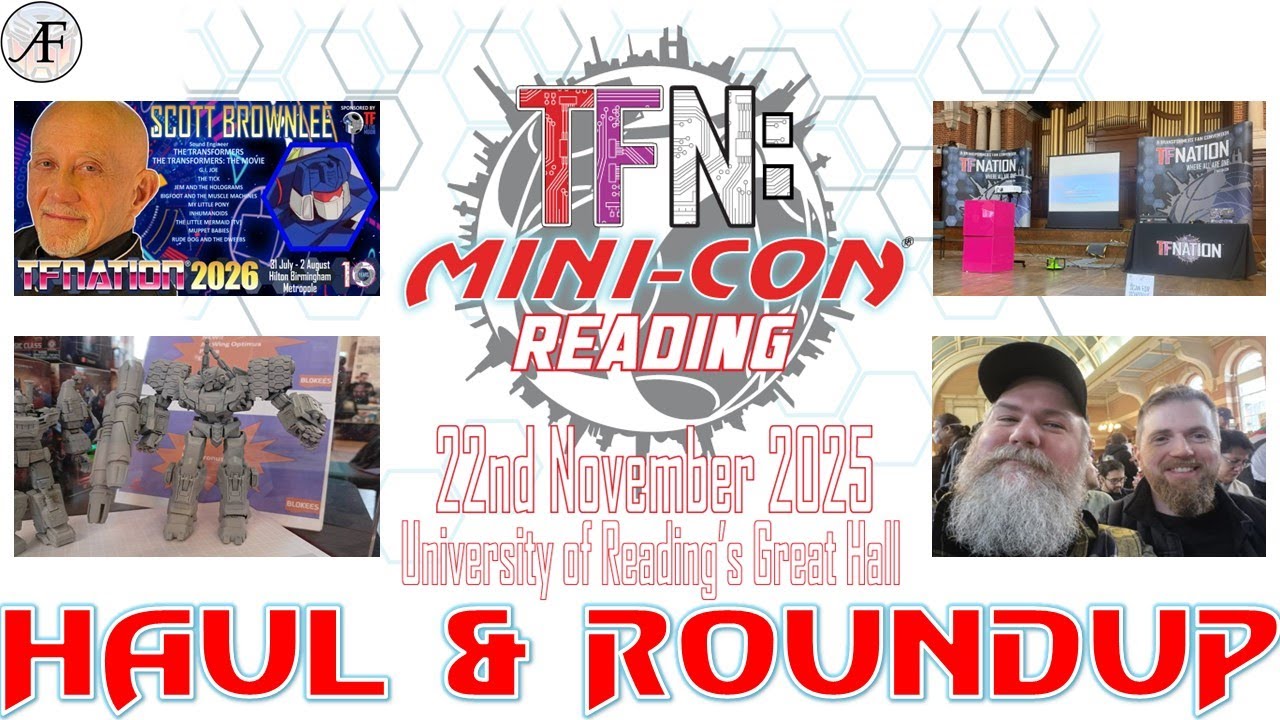 Чтение мини-кона TFNation 2025 — обзор и подборка #Transformers #TFNation #Reading #MiniCon