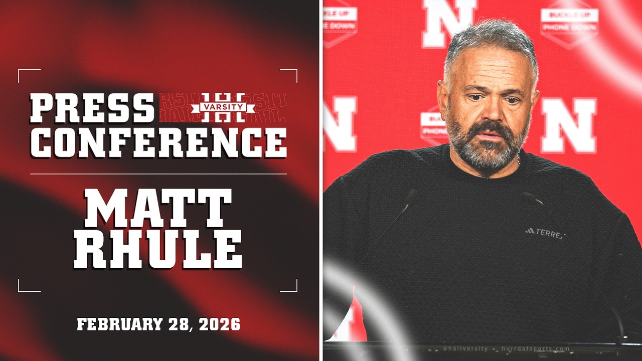 Husker HC Matt Rhule Recaps Spring Practice | Nebraska Football Press Conference