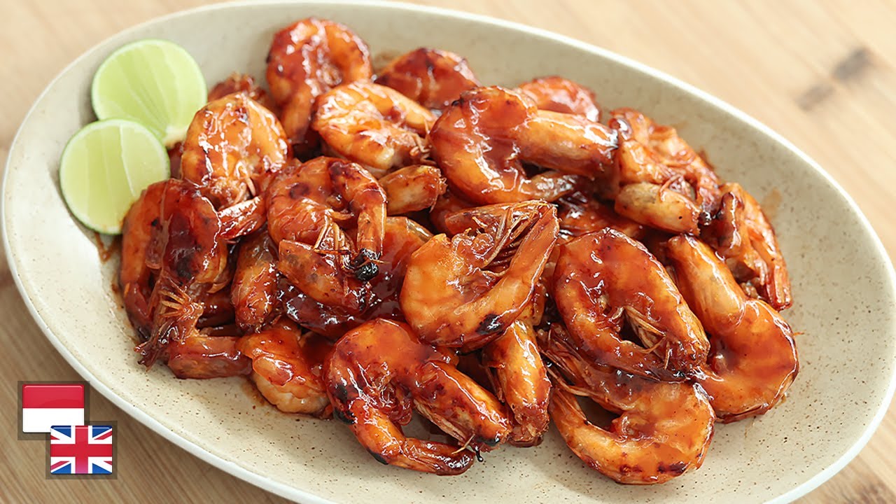 Cukup 10 Menit! Resep UDANG BAKAR MADU [Khas Resto Sunda]