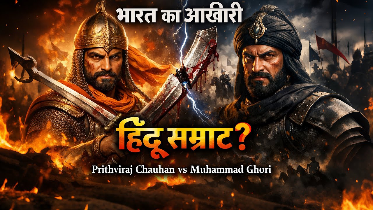 राजपूत शेर पृथ्वीराज चौहान | वीरता, युद्ध और इतिहास #aidocumentary #pruthviraj #samrat 