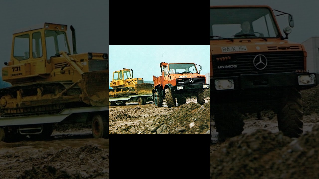 Unimog in der Bauwirtschaft