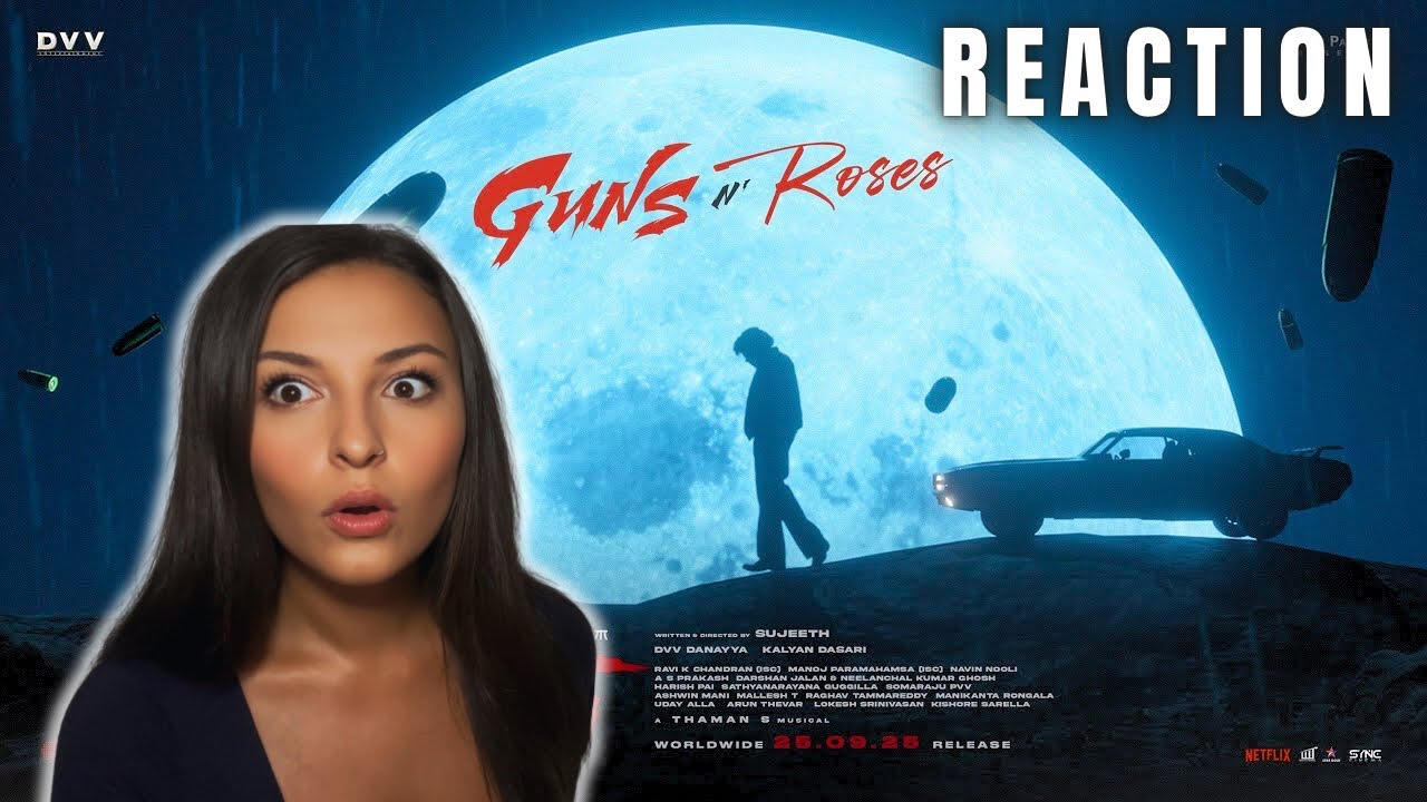 Guns N' Roses - #TheyCallHimOG Song Reaction | Pawan Kalyan | Emraan Hashmi | Thaman
