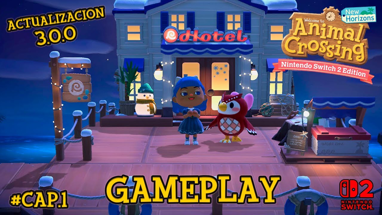 NINTENDO SWITCH 2 EDITION Y ACTUALIZACIÓN 3.0✨ODILAND 💖en ANIMAL CROSSING: NEW HORIZONS