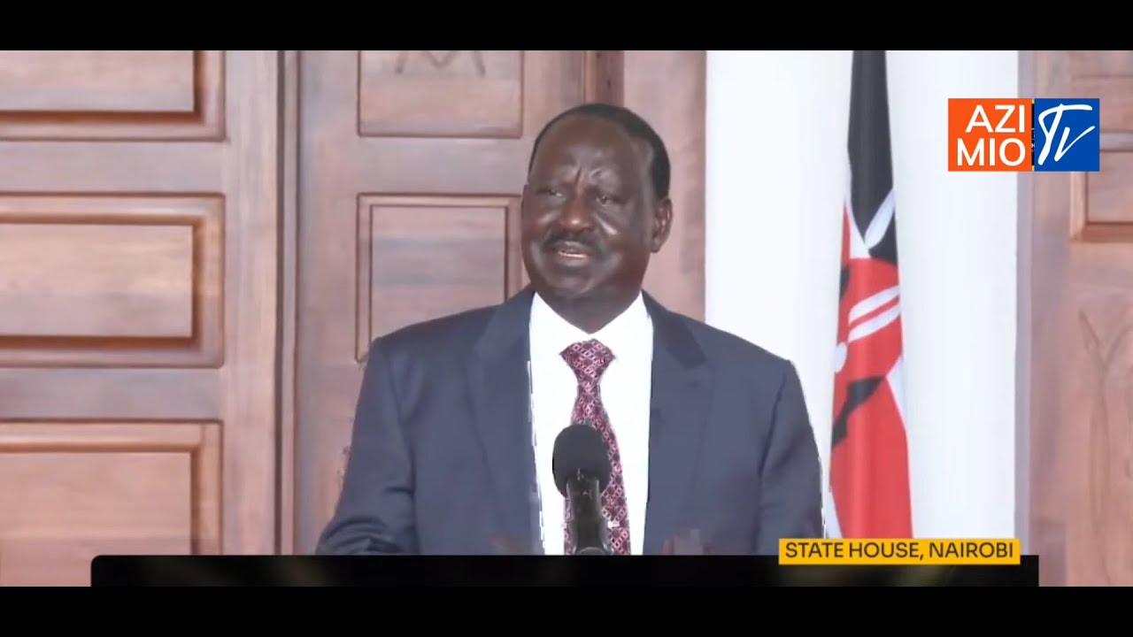 Listen to Raila's SCINTILLATING speech at Statehouse during Riara University charter award