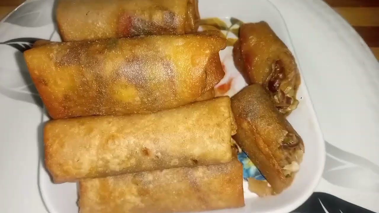 एक कप गेहूं के आटे से स्प्रिंग रोल बनाएं, बाजार जैसा स्वाद😋🤫#food @Cook_withjuhishree 