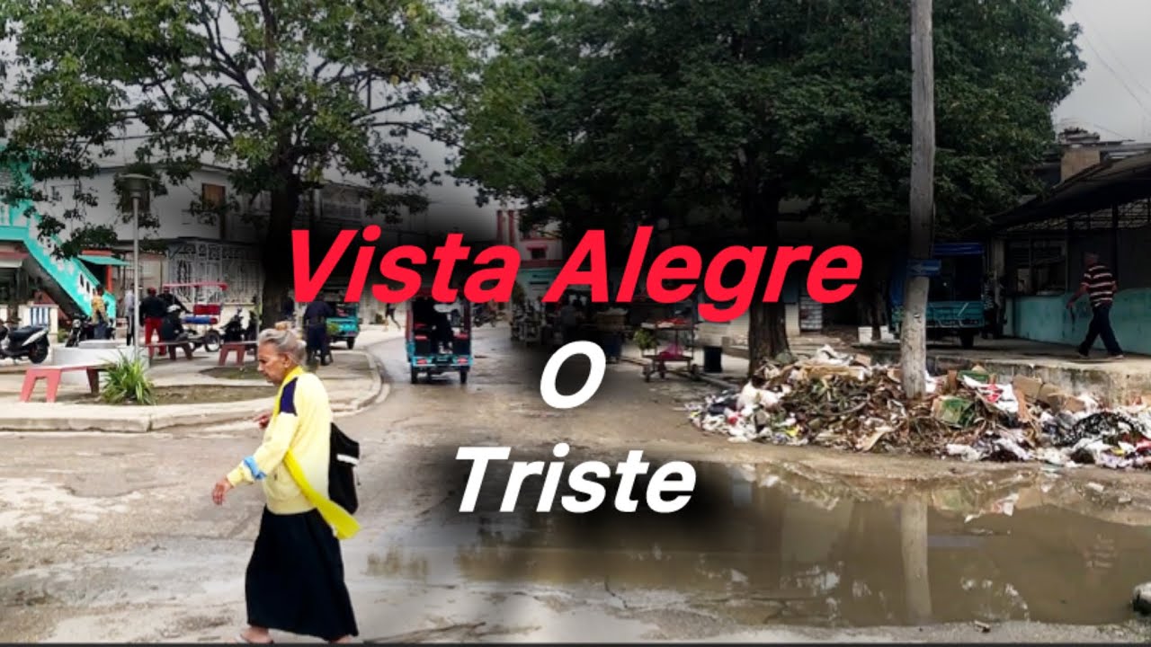Recorriendo el barrio de Vista Alegre lo veo muy triste