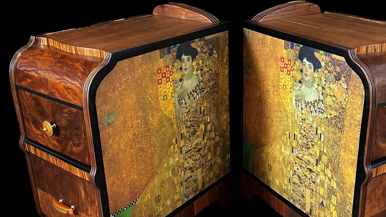 ART DECO furniture meets ART NOUVEAU 