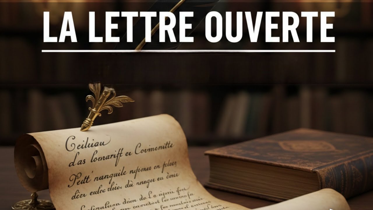 📌هكذا تجيب بسهولة في اختبار الفرنسية✉️ 1AS | La lettre ✉️ouverte (مراجعة + حل اختبار)